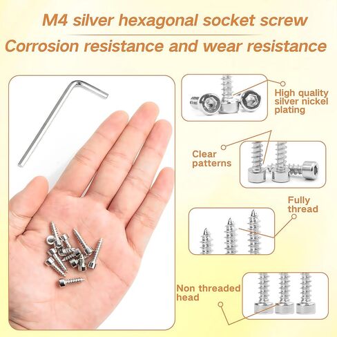 480pcs M2 مقبس السداس غطاء رأس البراغي النقر على الذات M2x4/5/6/8/10/12/14/14/16 مم المسمار الحفر الذاتي المسمار ألين رأس الصفائح المعد in Kuwait