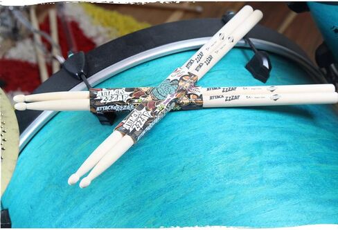 Griffin 14 "X 5.5" Snare Drum Kit (Poplarpro Edition) - قذيفة خشبية مع حامل ، 2 أزواج من عصي القيقب ، مفتاح ، 8 العروات المعدنية ومصفاة التغلب - إعداد الممارسة in Saudi Arabia