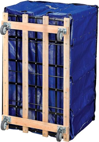 GLOBAL INDUSTRIAL Vinyl Basket Bulk Truck, 24 Bushel, Blue, 53-1/4 inchL x 36-1/4 inchW x 30-1/2 inchH in Saudi Arabia