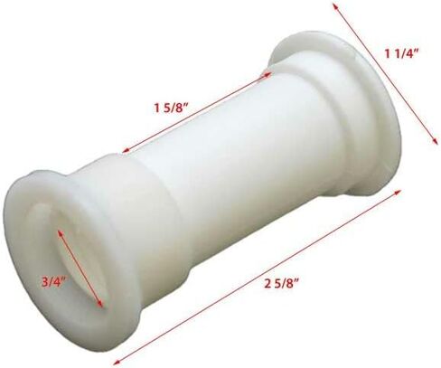 Boat Drain Tube Plug | Transom Splash Well 3/4 Inch Plastic in Saudi Arabia