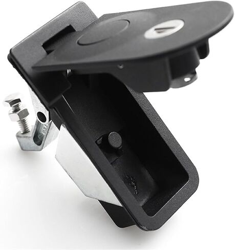Compression Latch Lock Flush Mount Cabinet Lock Zinc Alloy RV Door Lock Lever Hand Operated Compression Latches Hardware 1Pcs(Chrome) in Saudi Arabia