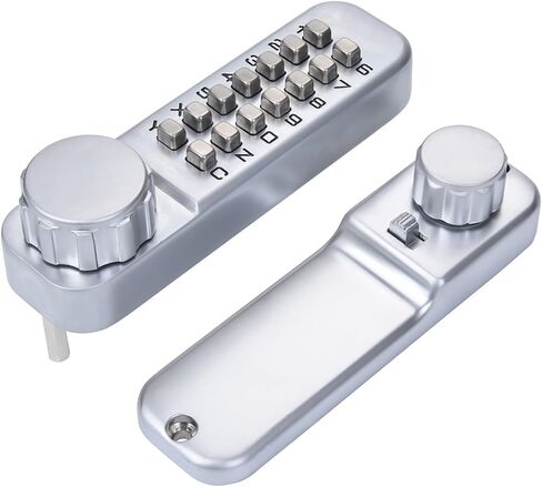 Zinc Alloy Keyless Combination Mechanical Digital Door Lock No Power Push Button Code Locks for Home Furniture Hardware 1Pcs in Saudi Arabia