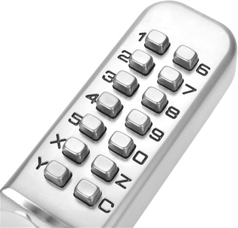 Zinc Alloy Keyless Combination Mechanical Digital Door Lock No Power Push Button Code Locks for Home Furniture Hardware 1Pcs in Saudi Arabia