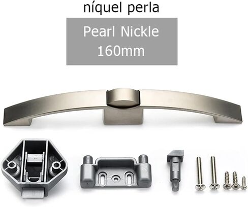Camper Car Push Lock with Handle RV Caravan Boat Motor Home Cabinet Drawer Latch Button Locks for Furniture Handle Hardware 1Pcs(Bright Chrome 128mm) in Saudi Arabia