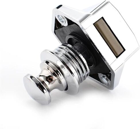 Camper Car Push Lock Diameter 20mm RV Caravan Boat Motor Home Cabinet Drawer Latch Button Locks for Furniture Hardware 1Pcs(Pearl nikel) in Saudi Arabia