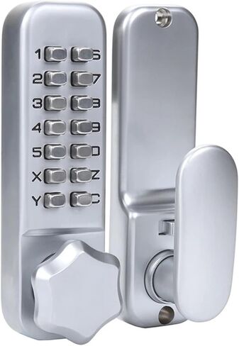 Lock Mechanical Password Door Lock Safe Home Gate Lock Door Hardware Indoor Outdoor Lock Keyless 1Pcs in Saudi Arabia
