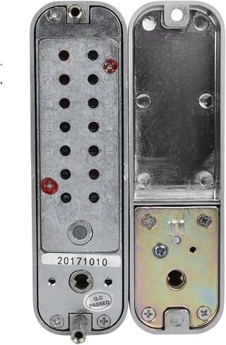 Zinc Alloy Keyless Door Lock Mechanical Combination Lock Door Lock Code Lock for Home Handle Door Hardware 3 Color 1Pcs(Bronze) in Saudi Arabia