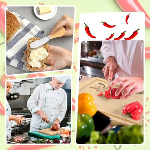 Patelai Set of 3 Chili Cook off Trophies Chili Cook off Prizes 1st 2nd 3rd Bamboo Cheese Board Butter Knives Fork Spoon Plaid Towel Gift Bags Competition Gifts for Men Women Festivals Decorations in Saudi Arabia