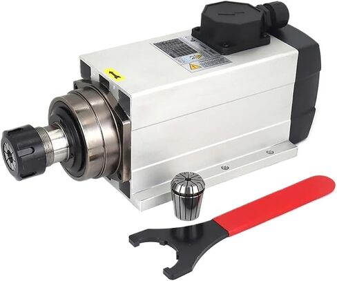 7.5KW 9KW air-Cooled Spindle Motor 380V 220V ER32 300Hz GDF60-18Z(7.5KW 220V,Without Base) in Saudi Arabia
