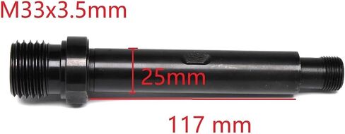 M33x3.5mm M33 24mm or 25mm diameter woodworking lathe spindle(M33 Diameter 24mm) in Saudi Arabia