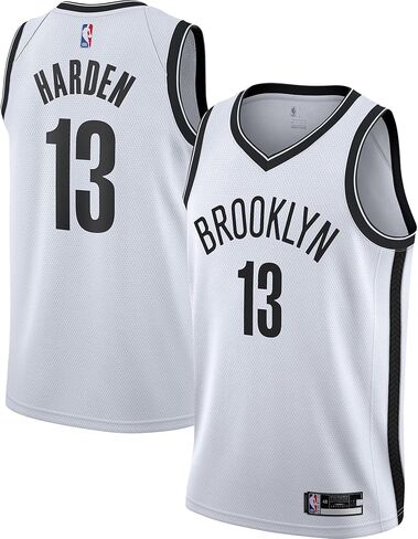 Outerstuff James Harden Brooklyn Nets White #13 Youth 8-20 Away Edition Swingman Player Jersey in Saudi Arabia