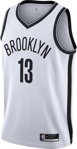 Outerstuff James Harden Brooklyn Nets White #13 Youth 8-20 Away Edition Swingman Player Jersey in Saudi Arabia