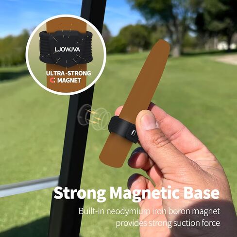 Holder for Golf Cart-Magnetic Holder Golf, Magnetic Adjustable, Fits 38 to 60 Ring Gauge, Suitable for Golf, Barbecue, Fishing, Travel and Outdoor Adventures. in Saudi Arabia