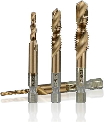 HSS4341/6542 THEAR TAP METIC TAP M3 M4 M5 M6 M6 M10 M12 MACLE SAP SAP TAP TAND METAL THELD TOOLD 1PCS (7pcs) in Saudi Arabia