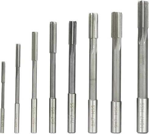 HSS Machine Chucking H7 2.0-12mm Straight Flute Milling Chucking for Inner HoleTool 1Pcs(H7 4.0mm) in Saudi Arabia