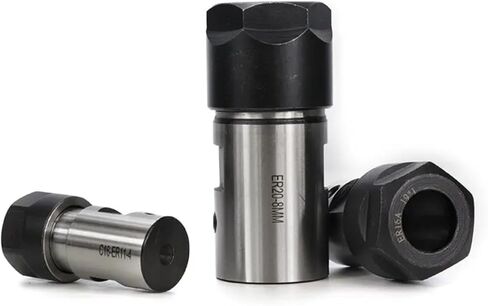 1Pcs ER11 ER16 ER20 Chuck Spindle Motor Shaft Extension Rod Spindle Rod 4-16mm(C25-ER20A-50L-8MM) in Saudi Arabia