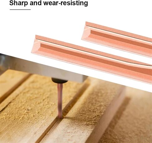 Straight Slot Wood Cutter 2 Flute Straight Coating 4mm Shank Tungsten Steel for Wood 1Pcs(4x22) in Saudi Arabia