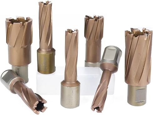Hollow Drill Bit 12-32mm Weldon Shank Carbide Annular Hole Saw Metal Hole Drill Bit 1Pcs(16x35mm) in Saudi Arabia