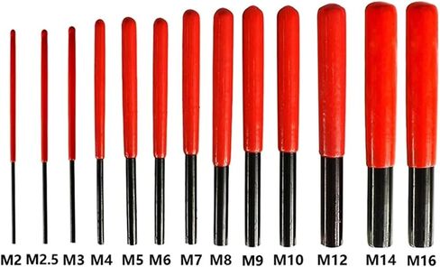 Thread Repair Kit M3/M4/M5/M6/M8/M10/M12/M14 Red Thread Repair Tools Metric Thread Repair Insert Kit Hand Tools 1Pcs(M10) in Saudi Arabia