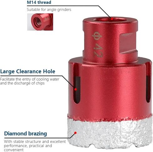 1pcs 6mm-80mm خيط الفراغ المتفتحة المتفتحة ثقب المتفتحة الأساسية بتات طاحونة الزاوية لزاوية. in Saudi Arabia