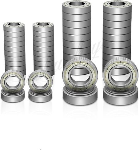 10pcs Bearing 603 604 605 606 607 608 609 623 624 625 626 627 628zz 2RS(608 2rs 8x22x7mm) in Kuwait
