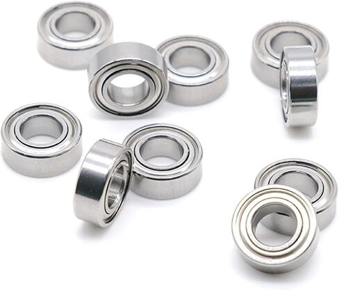 2pcs 687zz 7x14x5mm groove ball ball miniature mini bearing 687-Zz Chrome Steel in Saudi Arabia