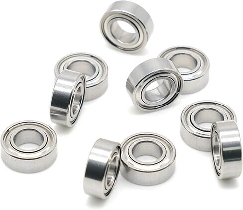 2pcs 687zz 7x14x5mm groove ball ball miniature mini bearing 687-Zz Chrome Steel in Saudi Arabia