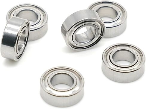 2pcs 687zz 7x14x5mm groove ball ball miniature mini bearing 687-Zz Chrome Steel in Saudi Arabia