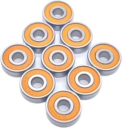 10P 695RS Bearing 5x13x4 mm ABEC-7 Hobby Electric RC Car Truck 695 RS 2RS Ball Bearings 695-2RS Orange Sealed in Saudi Arabia