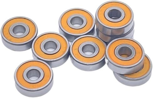 10P 695RS Bearing 5x13x4 mm ABEC-7 Hobby Electric RC Car Truck 695 RS 2RS Ball Bearings 695-2RS Orange Sealed in Saudi Arabia