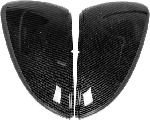 Car Rearview Mirror Cover Housing Caps Rearview Mirror Cover 2pcs Carbon Fiber Style Rearview Wing Mirror Cover Cap in Saudi Arabia