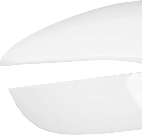 Yoidesu Side Mirror Cover for CX-3 2015-2019 CX-5 2015–2017, Car Rearview Mirror Cover, White Door Mirror Covers, Easy Installation, Additional Protective Layer (Right OE in Saudi Arabia