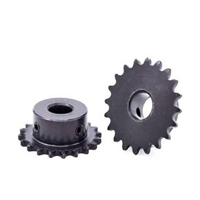 Industrial Gear,Pinion spur Gear 1pcs 25 Tooth Bore 5mm-18mm 04C Chain Gear Steel Tooth Pitch 6.35mm Industrial Sprocket Wheel Motor Chain Drive Sprocket(18mm) in Kuwait