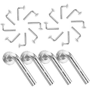 50pcs Galvanized Drop for Pallet Racking Systems Heavy-Duty Safety Bolts for Shelving Units Use Industrial Applications in Kuwait