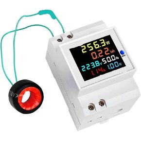 DIN Rail Monitor AC Current Rate Meter VA D52-2066(40-300V Built-in CT) in Saudi Arabia