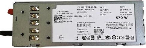 570W لـ R710 T610 Server Power Supply A570P-01 C570A-S0 A570P-00 0T327N 0VPR1M T327N VPR1M in Kuwait