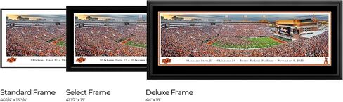 Oklahoma State Bedlam Celebration - Unframed 40 x 13.5 Poster by Blakeway Panoramas in Saudi Arabia