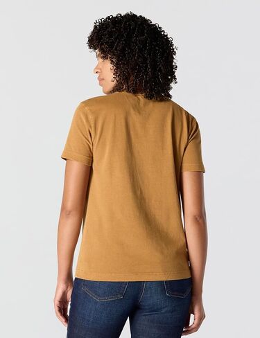 Carhartt Womens Relaxed Fit Lightweight Short Sleeve Garment Dye Pocket T-Shirt in Saudi Arabia