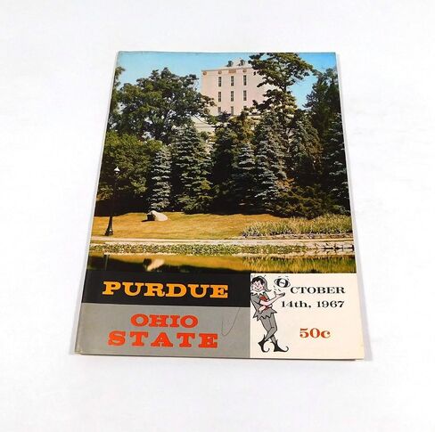 1967 Purdue في برنامج كرة القدم الجامعي في ولاية أوهايو 10-14-67-برامج الكلية in Saudi Arabia