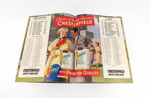 1953 Northwestern vs Illinois College Football Program 11-21-53 - College Programs in Saudi Arabia