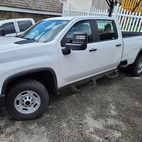 BINARY STAR Running Boards Compatible with Vehicle 2024 2025 Toyota Tacoma Double Cab. 5.5 Inch Drop Down Tacoma Side Steps Made with Carbon Steel, One-Piece Design Step Bars Nerf Bars. in Saudi Arabia