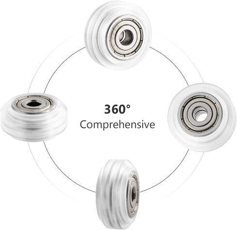 3D Printer Rollers v Slot (13pcs/Pack) Gantry Wheel POM Pulley Ender 3 Bed Wheels 625zz for Creality CR10 Ender 3 pro Artillery Sidewinder x1 Rollers in Kuwait