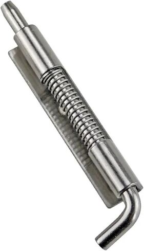 Stainless Steel Spring Bolt Hinge Iron Sheet Cabinet Door Detachable Left and Right Cabinet Door Bolts 1Pcs(Left Direction) in Saudi Arabia