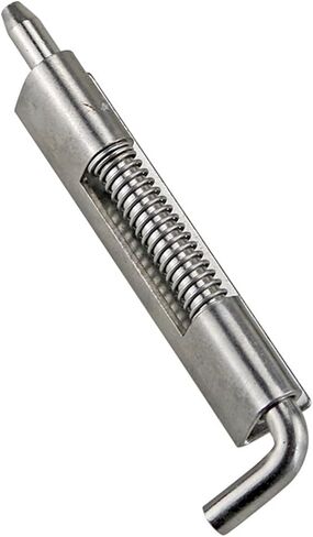 Stainless Steel Spring Bolt Hinge Iron Sheet Cabinet Door Detachable Left and Right Cabinet Door Bolts 1Pcs(Left Direction) in Saudi Arabia
