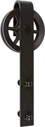 Delaney Hardware BD-5000-8FT-BL 5000 Series Barn Door Hardware ، Black in Kuwait