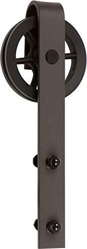 Delaney Hardware BD-5000-8FT-BL 5000 Series Barn Door Hardware ، Black in Kuwait