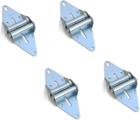 Garage Door Hinge Replacement Garage Repair -14 Gauge Steel with Galvanized Finish - Residential/Light Commercial Garage Door Replacement | Heavy Duty Hinges | Hinge #2 (Set of 4) in Saudi Arabia
