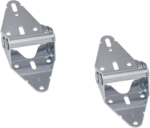 Garage Door Hinge Replacement Garage Repair -14 Gauge Steel with Galvanized Finish - Residential/Light Commercial Garage Door Replacement | Heavy Duty Hinges | Hinge #2 (Set of 4) in Saudi Arabia