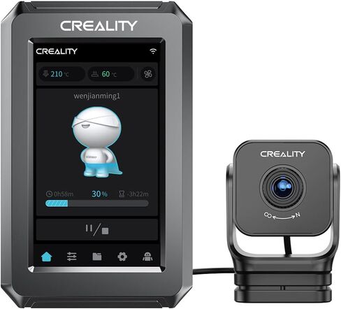 مجموعة Smart Kit Creality Nebula ، وسادة سديم الطباعة عالية السرعة مع كاميرا الطابعة 3D 3D 4.3 بوصة شاشة تعمل باللمس عن بُعد التصوير الفوتوغرافي لوقت الفاصل الزمني لـ Ender 3 V3 SE/Ender 3/Ender 3 Max Neo/V2/S1 in Saudi Arabia
