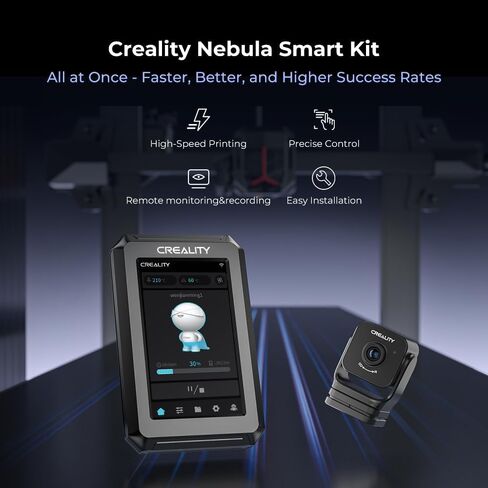 مجموعة Smart Kit Creality Nebula ، وسادة سديم الطباعة عالية السرعة مع كاميرا الطابعة 3D 3D 4.3 بوصة شاشة تعمل باللمس عن بُعد التصوير الفوتوغرافي لوقت الفاصل الزمني لـ Ender 3 V3 SE/Ender 3/Ender 3 Max Neo/V2/S1 in Saudi Arabia